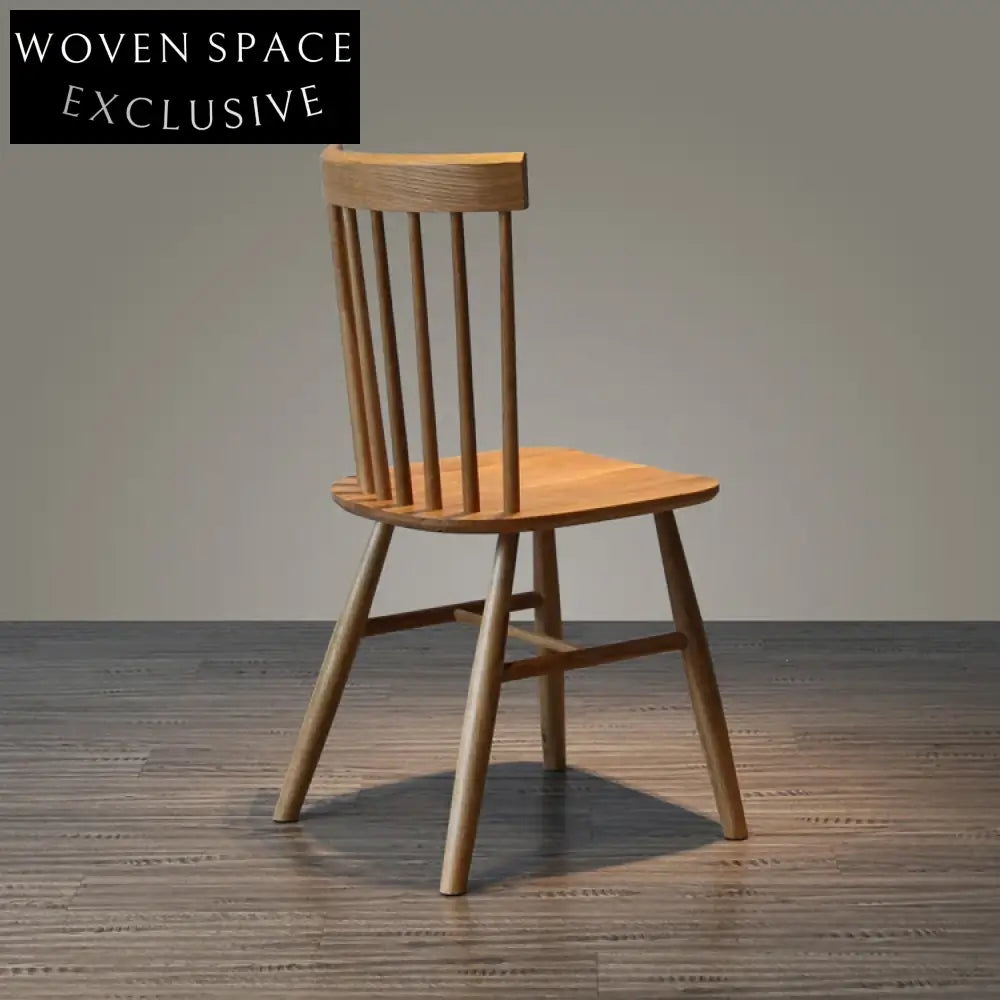Elegant Solid Beech Windsor Dining Chair for Cafe, Restaurant, and Home