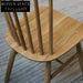 Elegant Solid Beech Windsor Dining Chair for Cafe, Restaurant, and Home