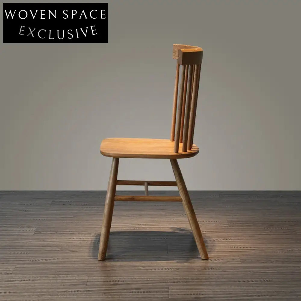 Elegant Solid Beech Windsor Dining Chair for Cafe, Restaurant, and Home