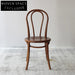 Elegant Solid Beech Wood Bentwood Dining Chair for Modern Homes and Events