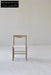 Elegant Nordic Japandi Solid Oak Dining Chair, Comfortable Fabric Accent Seat