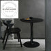 Elegant Solid Oak Round Dining Table, Modern Nordic Style Home Furniture