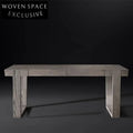 Elegant Solid Oak Wood Modern Home Office Desk and Dressing Table
