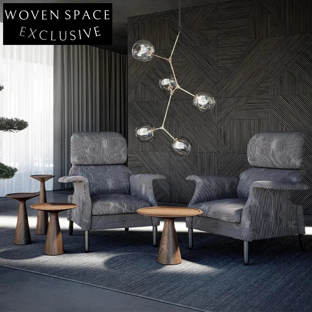 Elegant Solid Teak Wood Round Outdoor & Indoor Living Room Coffee Table