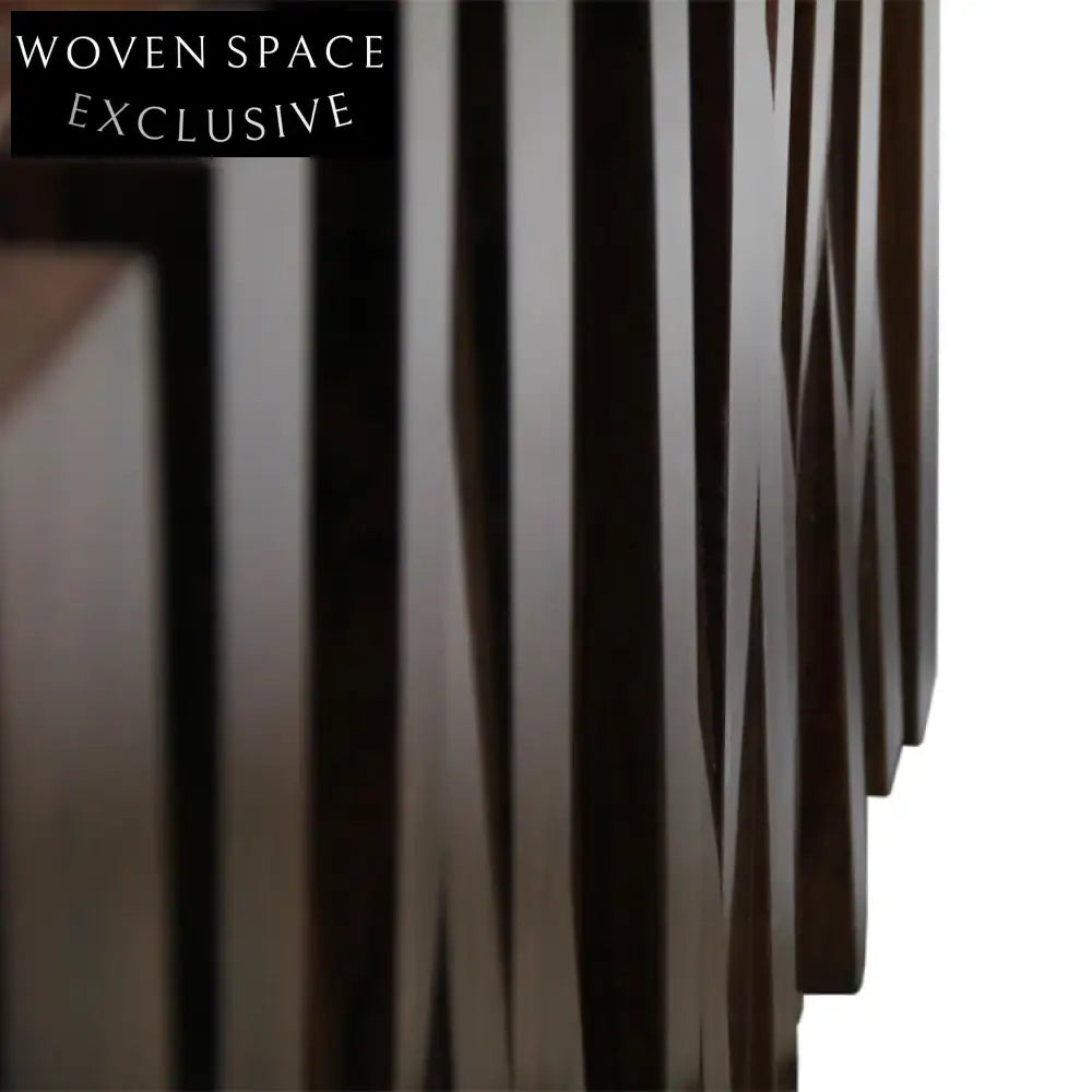 Elegant Solid Walnut Wood Console Table, Retro Antique Living Room Furniture