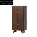 Elegant Solid Wood 4-Door Sideboard Console Cabinet for Living Dining Rooms