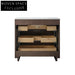 Elegant Solid Wood Bathroom Vanity Cabinet with Soft-Close Drawers Floor-Mounted Design