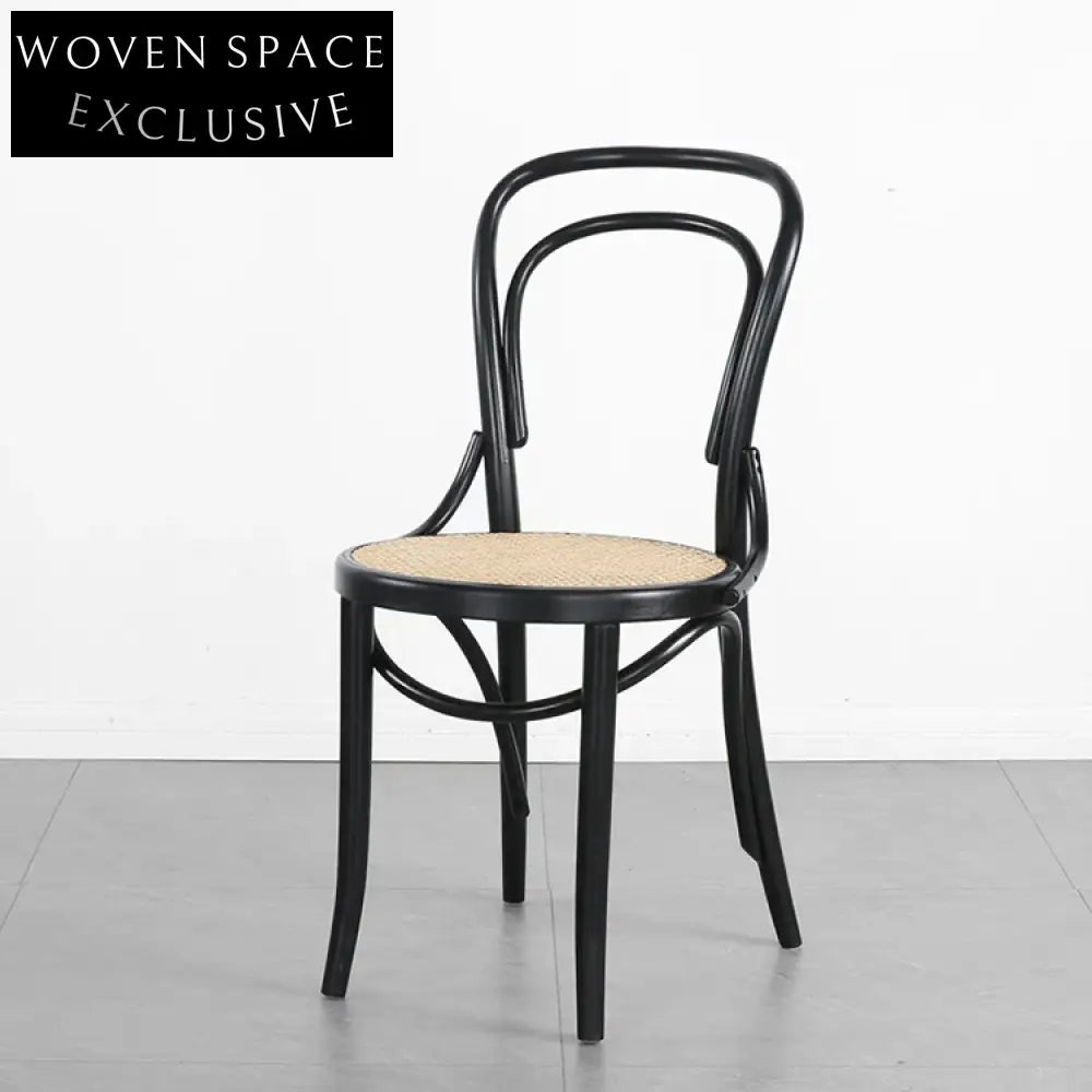 Elegant Solid Wood Bentwood Thonet Replica Dining Chair for Banquet & Hotel