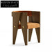 Elegant Solid Wood Frame Upholstered Modern Dining Chair for Home Cafe