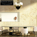 Elegant Solid Wood Living Room Modern Dining Table with Unique Base Design