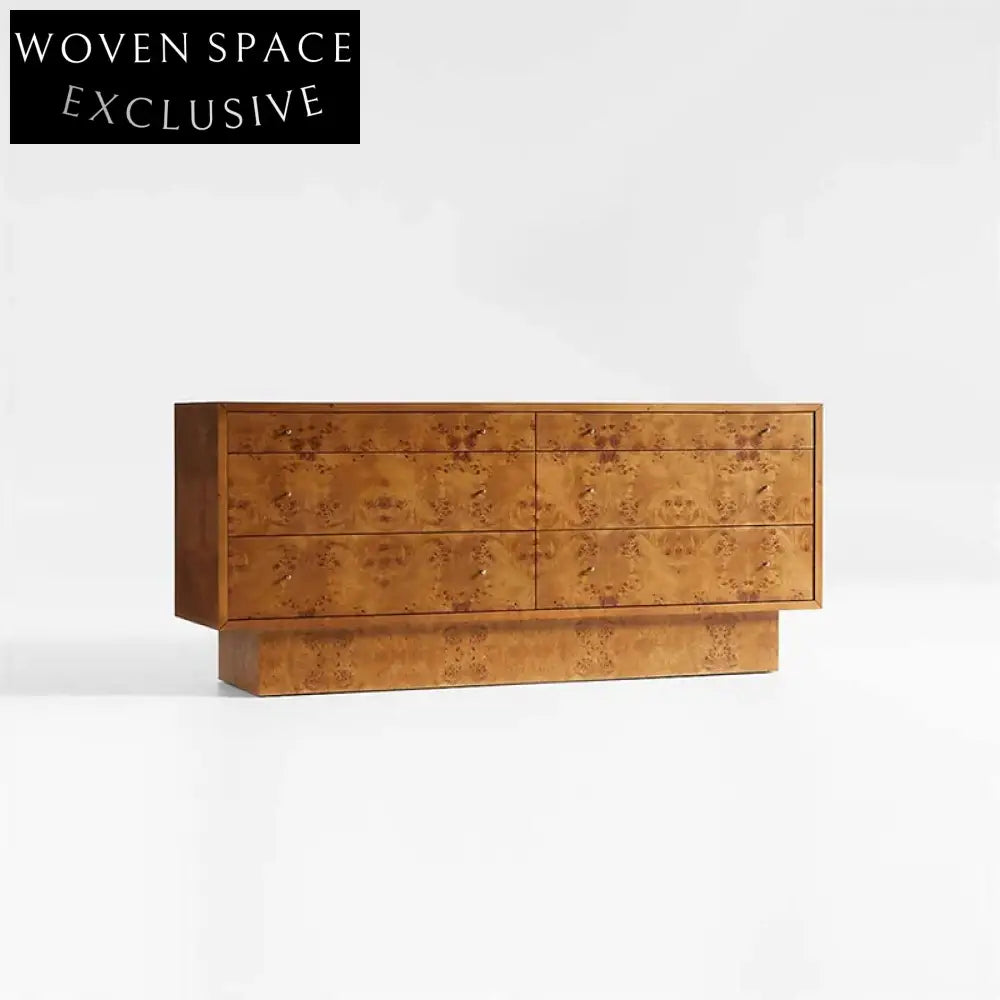 Elegant Solid Wood TV Storage Cabinet Modern Media Console Unit