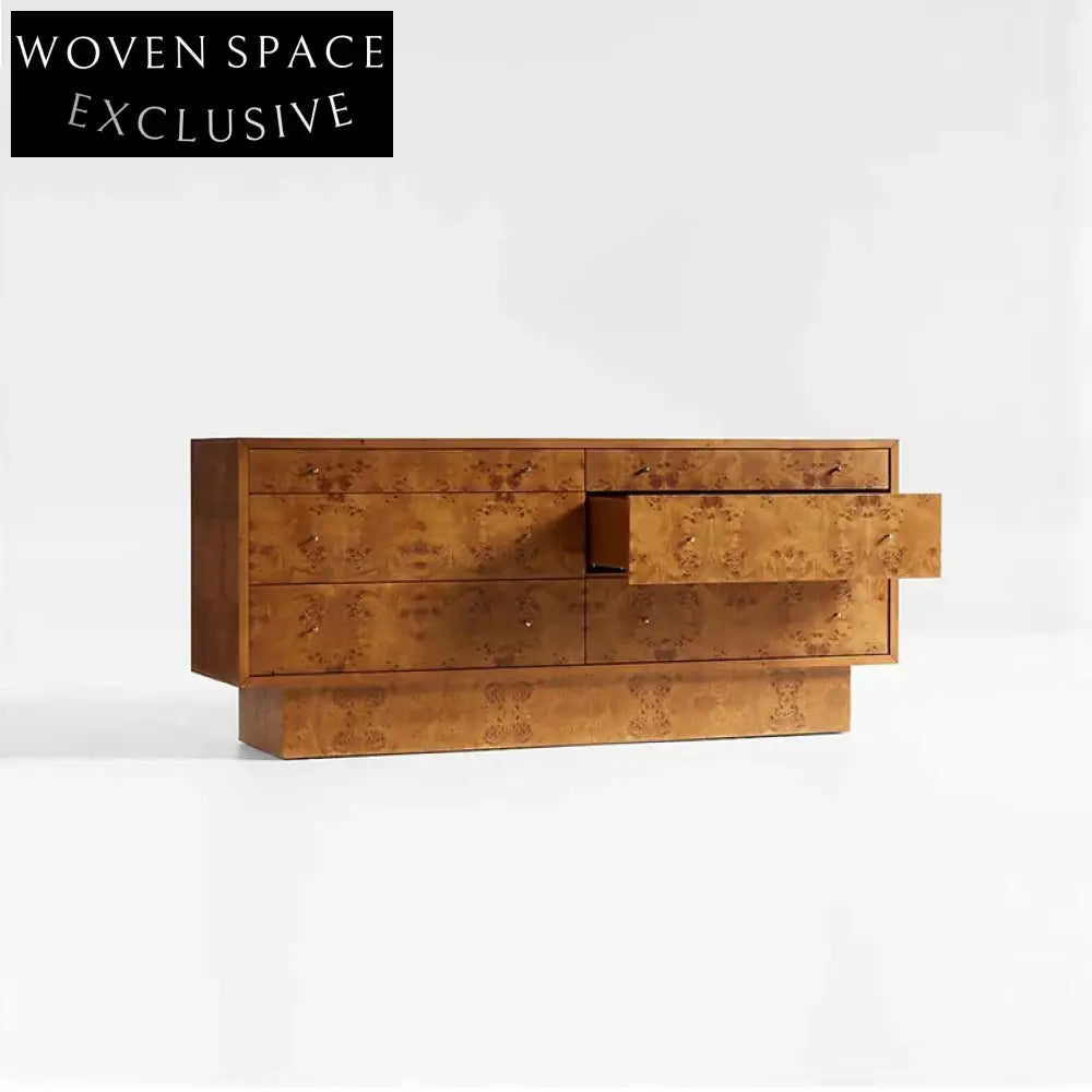 Elegant Solid Wood TV Storage Cabinet Modern Media Console Unit