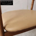 Elegant Solid Wood Upholstered Dining Chair for Cafe Restaurant Home Seating
