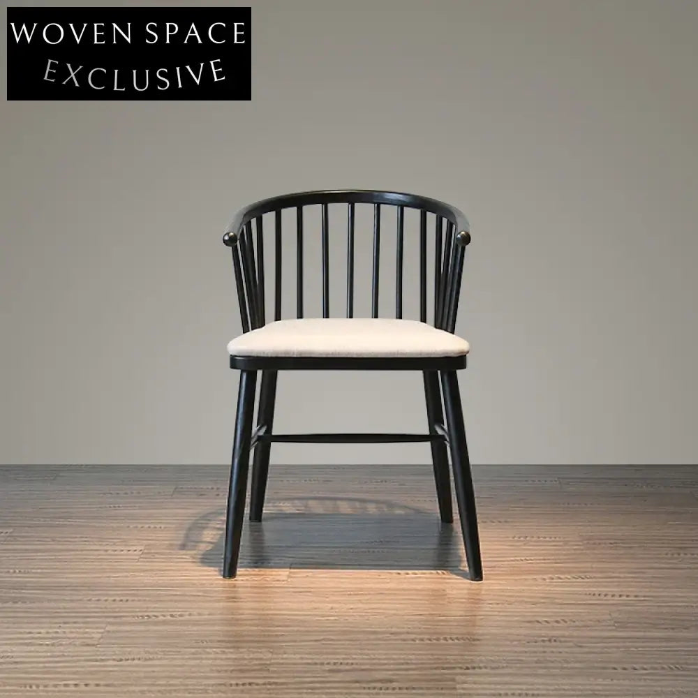 Elegant Spindle Back Solid Wood Windsor Design Dining Room Chair