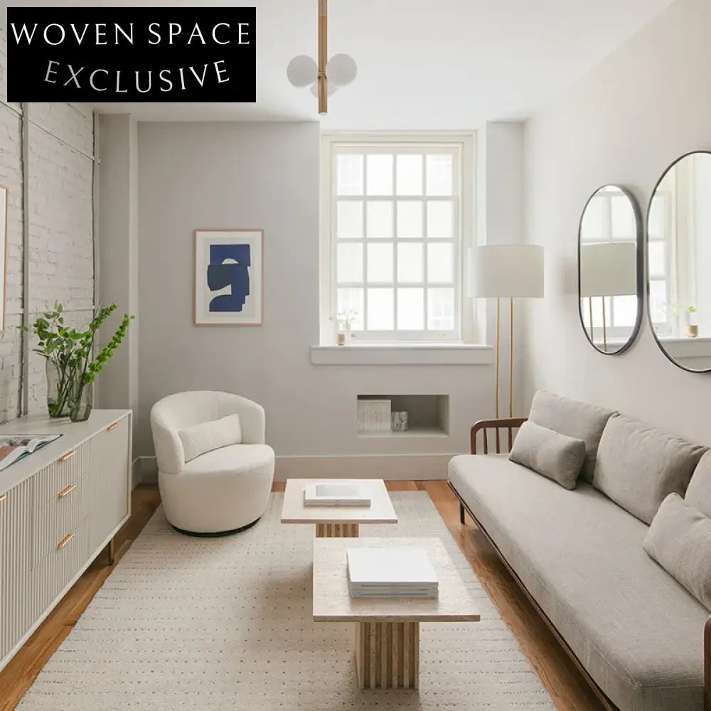 Elegant Square Natural Marble Top Modern Living Room Accent Coffee Table