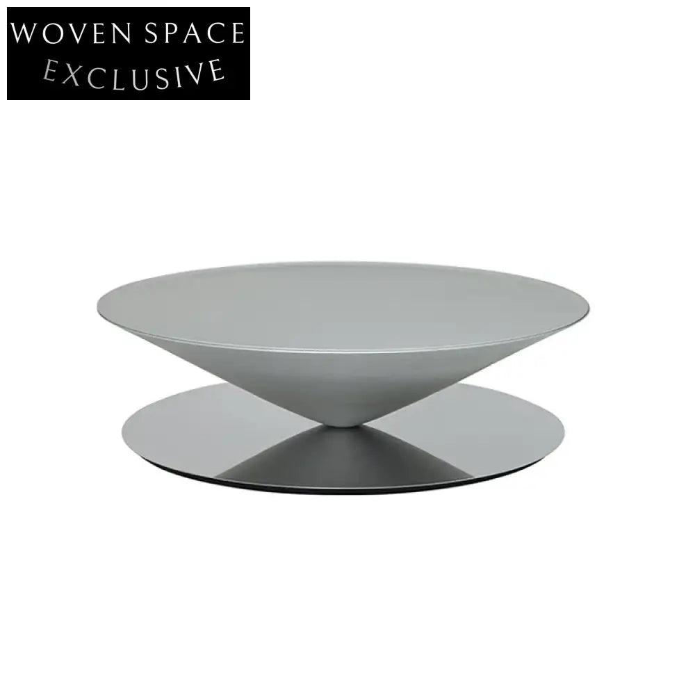 Elegant Stainless Steel Cone Coffee Table for Modern Living Room