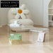 Elegant Transparent Acrylic Square Living Room Coffee Table