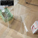 Elegant Transparent Acrylic Square Living Room Coffee Table