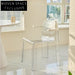 Elegant Transparent Stackable Acrylic Dining Chair for Modern Home & Cafe