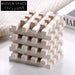Elegant Travertine Decorative Art Set Modern Abstract Home Hotel Decor Piece