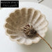 Elegant Travertine Shell Decorative Storage Tray for Modern Home Decor, Marble Dish