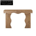 Elegant Travertine Stone Natural Marble Minimalist Console Table for Living Room