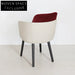 Elegant Velvet Arm Dining Chair with Fiberglass Frame for Modern Interiors