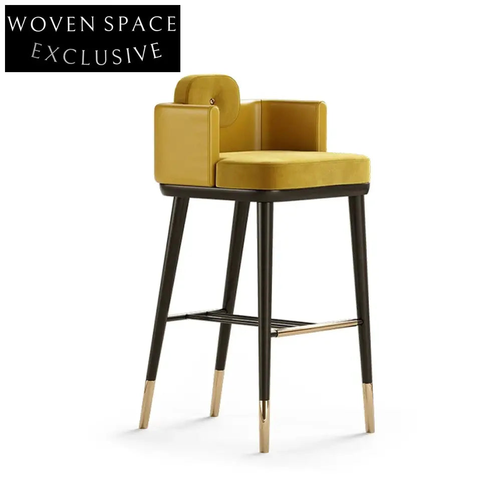 Elegant Velvet Dining Chair Gold Stainless Steel Legs Modern Restaurant Home Seating