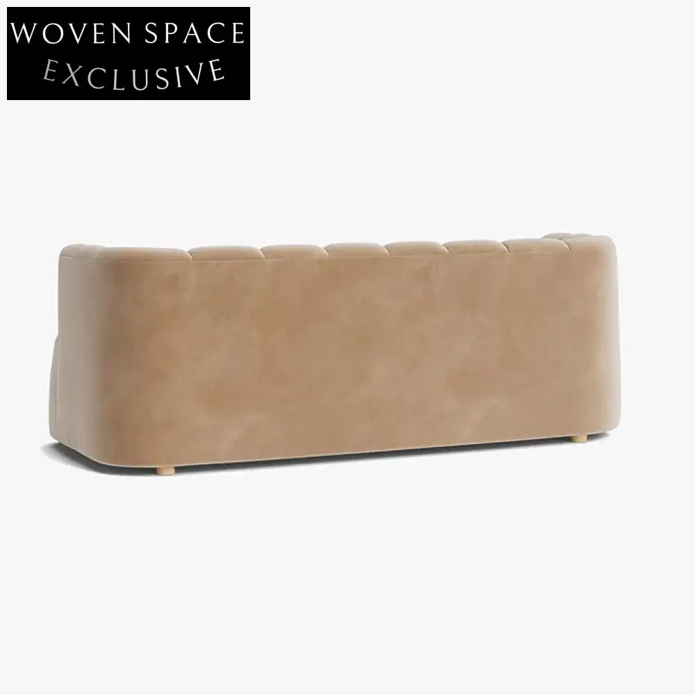 Italian Luxury Velvet Love Seat Sofa - Modern Living Room Furniture Villa Style