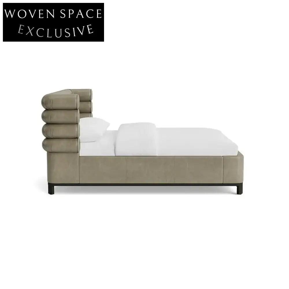 Elegant Velvet Tufted Platform Bed Frame - King & Queen Sizes