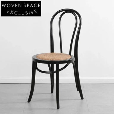 Elegant Vintage Bentwood French Bistro Dining Chair for Home & Restaurant