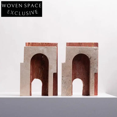 Elegant Vintage Marble Tabletop Ornament for Living Room, Unique Garden Style Decor