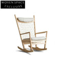 Elegant Wabi Sabi Ash Wood Eco Friendly Adjustable Dining Chair