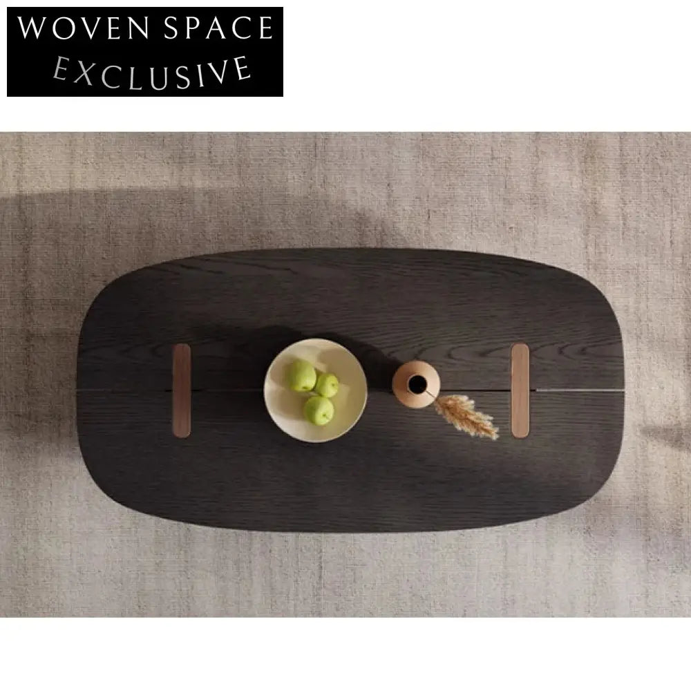 Elegant Wabi Sabi Japanese Solid Wood Handmade Living Room Coffee Table