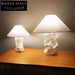 Elegant Wabi Sabi Minimalist LED Floor and Table Lamps