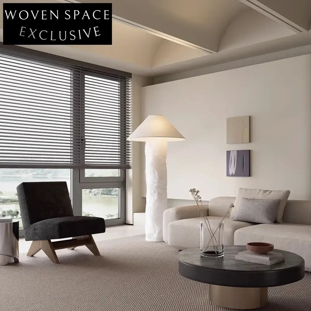 Elegant Wabi Sabi Minimalist LED Floor and Table Lamps