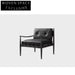 Elegant Wabi-Sabi Solid Ash Wood Upholstered Modern Dining Chair