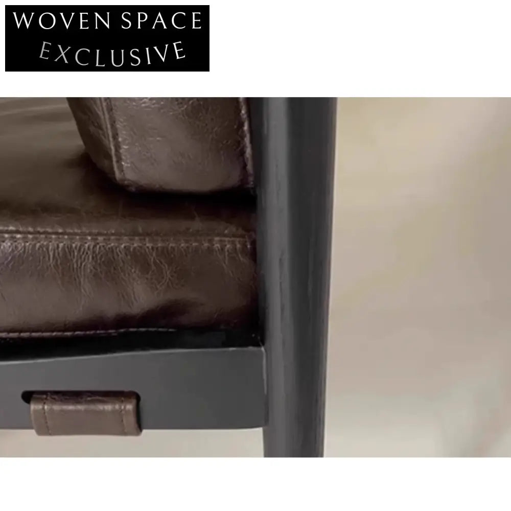 Elegant Wabi-Sabi Solid Ash Wood Upholstered Modern Dining Chair