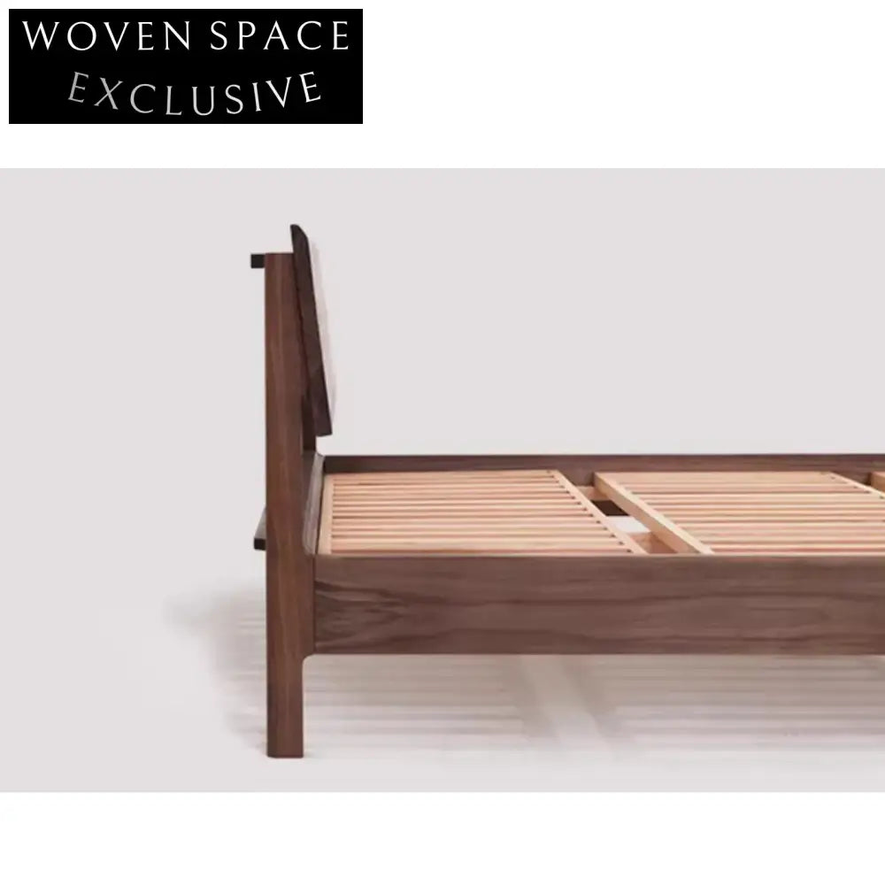 Elegant Wabi-Sabi Solid Elm Wood Fabric Upholstered Dining Chair