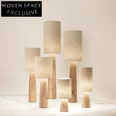 Elegant Wabisabi Modern Fabric Floor Lamp for Living Room Decor Lighting