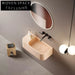Elegant Wall Mount Artificial Stone Bathroom Sink - Modern Lavabo Wash Basin