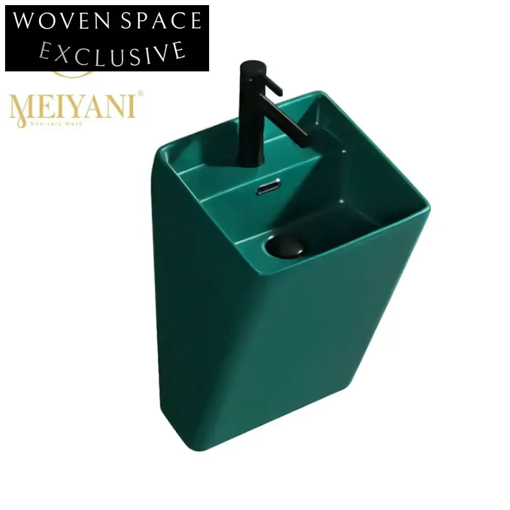 Elegant Wall-Mounted Ceramic Bathroom Vessel Sink for Modern Spaces
