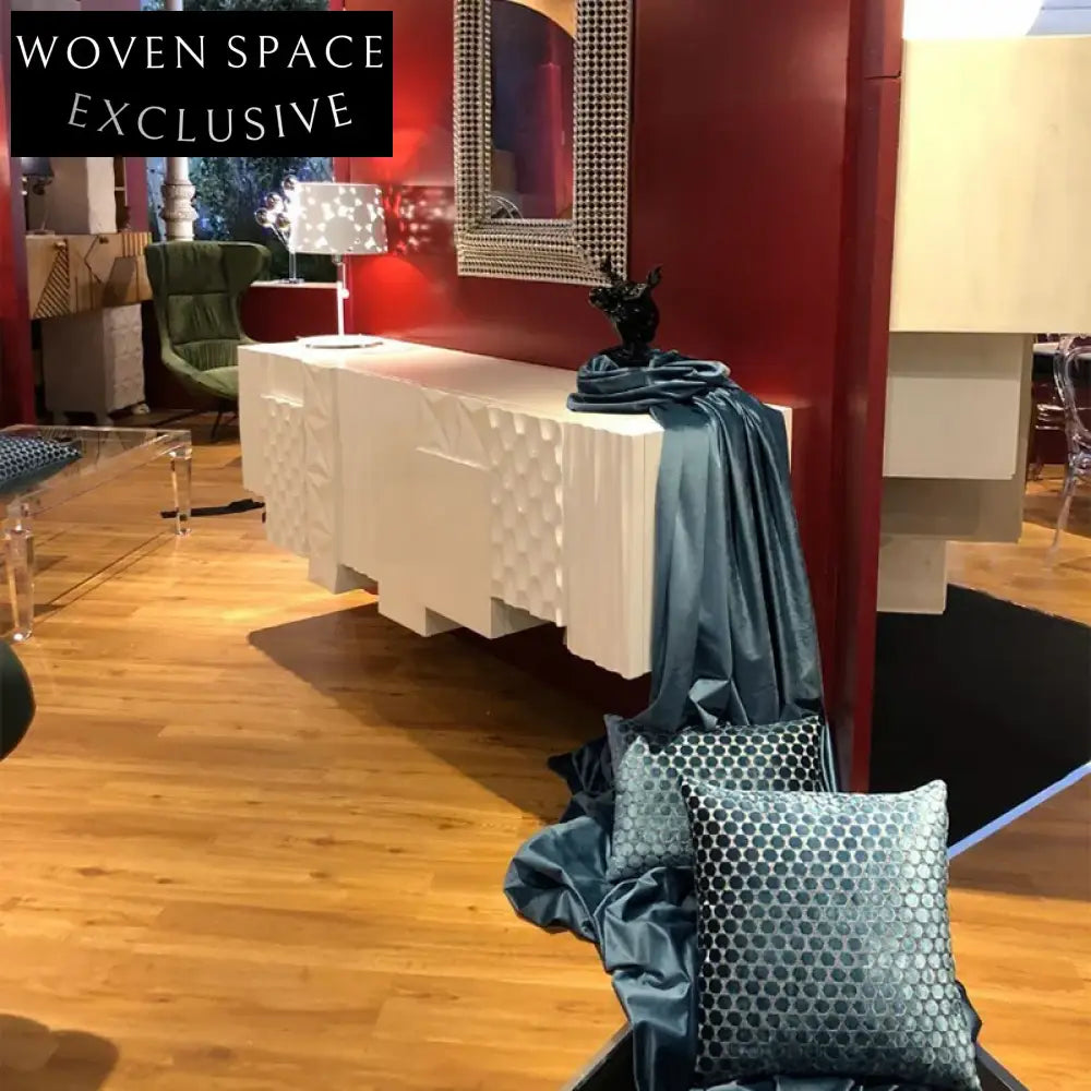 Elegant Wall-Mounted Wooden Console Cabinet for Modern Living Room Decor