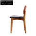 Elegant Walnut Ash Solid Wood Dining Chair for Restaurant Home Hotel
