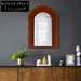 Elegant Wavy Full-Length Acrylic Dressing Mirror for Modern Home Aesthetics