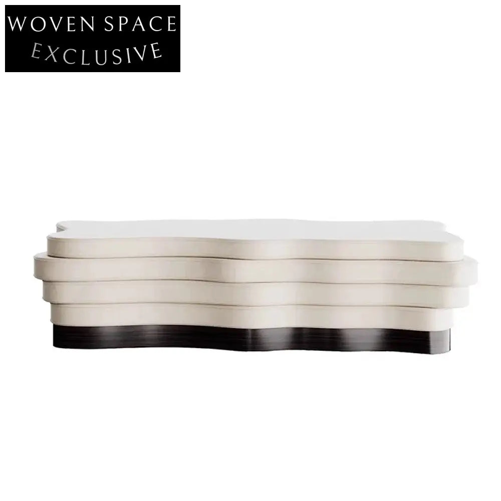 Elegant White Suede Fabric Lounge Chair Bed End Bench Ottoman Stool Home Decor