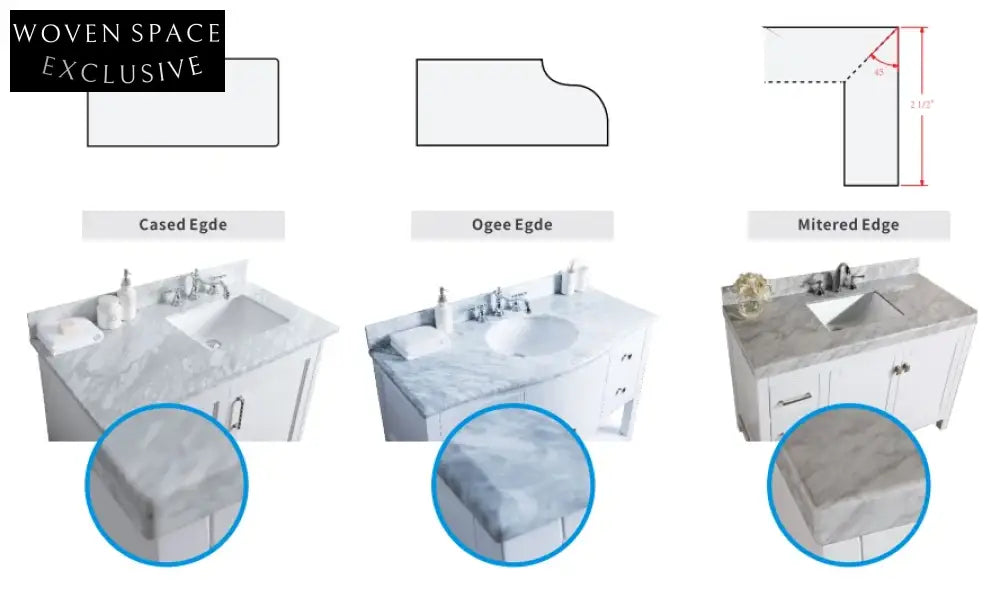 Elegant Wood Bathroom Vanity Cabinet with Integrated Storage and Drawers