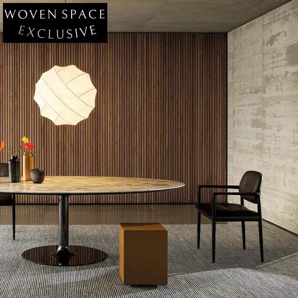 Elegant Wooden Leather Dining Armchair, Hotel Cafe Restaurant Seating