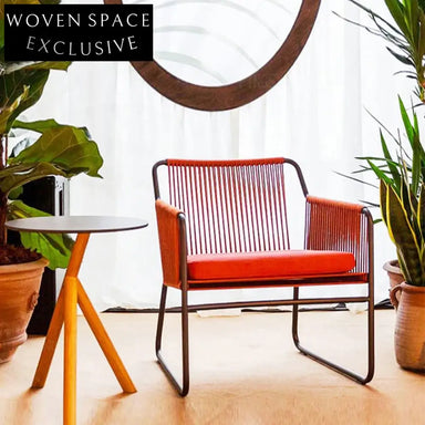 Elegant Woven Rope Outdoor Sofa Set for Patio & Garden