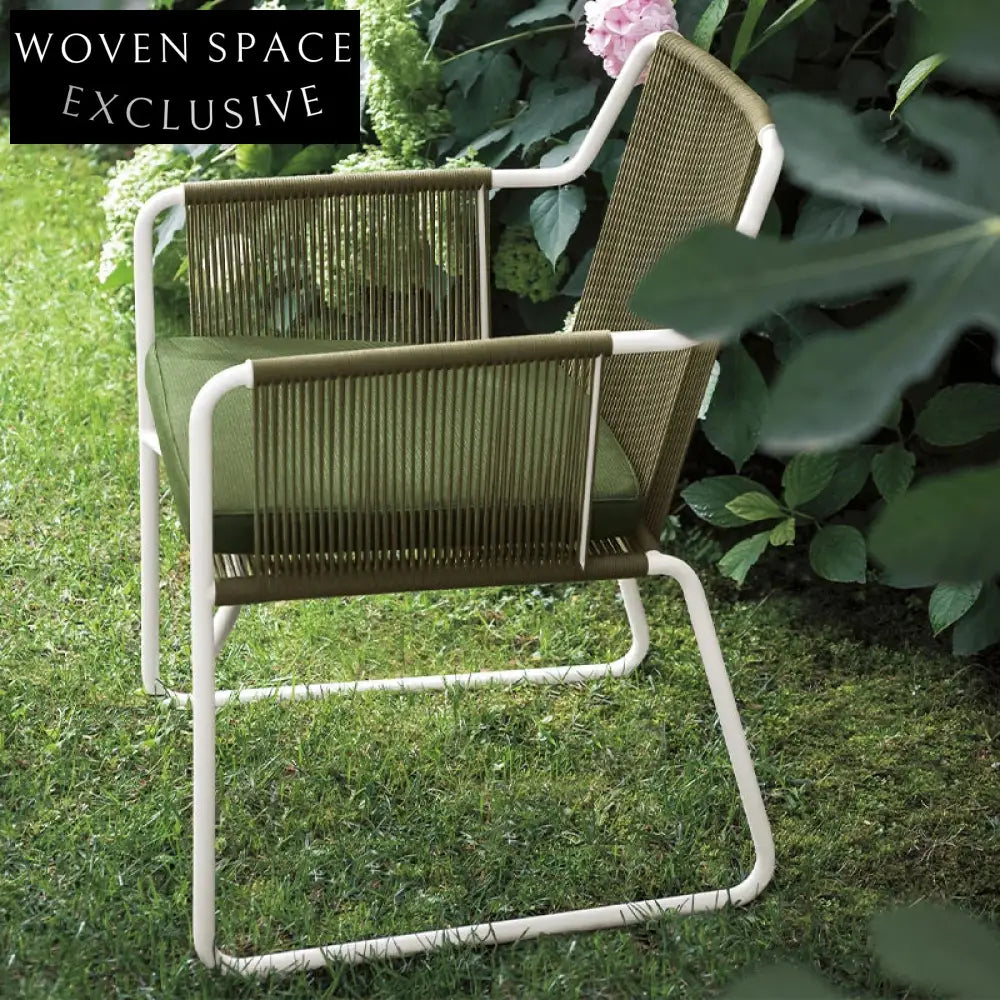 Elegant Woven Rope Outdoor Sofa Set for Patio & Garden